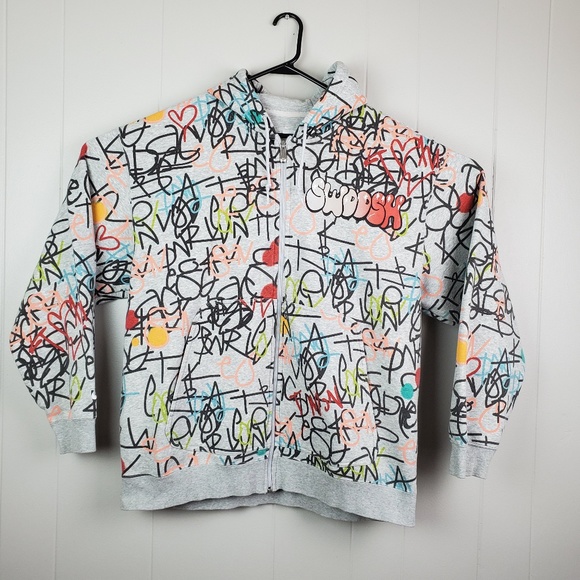 nike graffiti hoodie